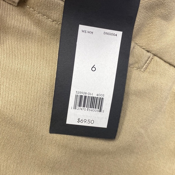 Banana Republic tan/earthenware city chino pants ankle length size 6 NWT - Picture 8 of 8